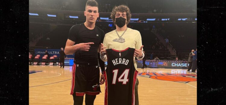 nba's-tyler-herro-gifts-jack-harlow-game-worn-jersey,-thanks-for-the-song,-bro!