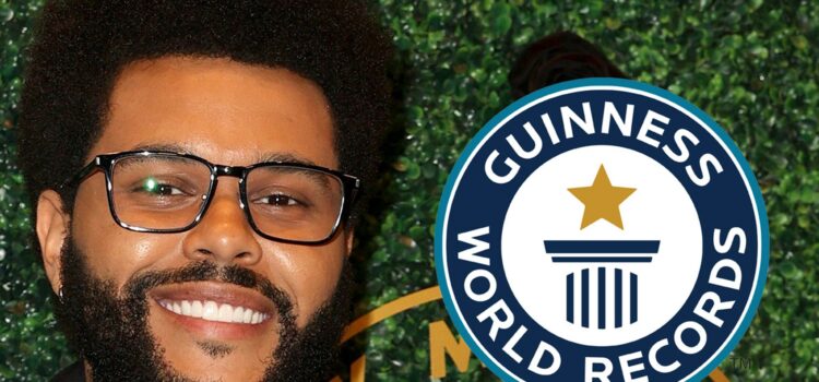 the-weeknd-sets-guinness-record-for-world's-most-popular-artist