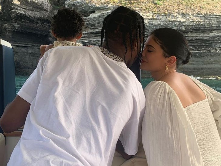 Travis Scott and Kylie Jenner Family Photos