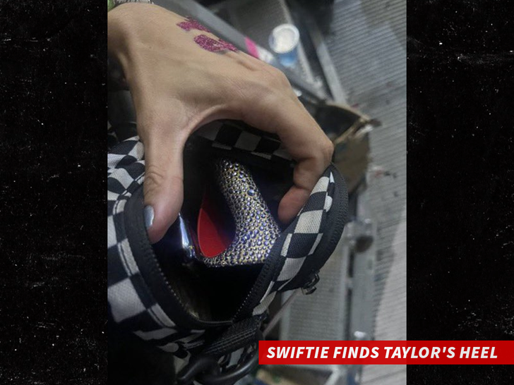 Swiftie Finds Taylor's Heel