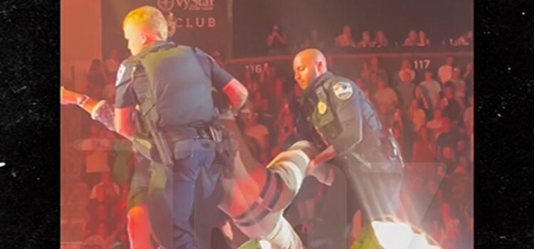 Jason Aldean Fan Taken Down By Cops, Security After Rushing Stage